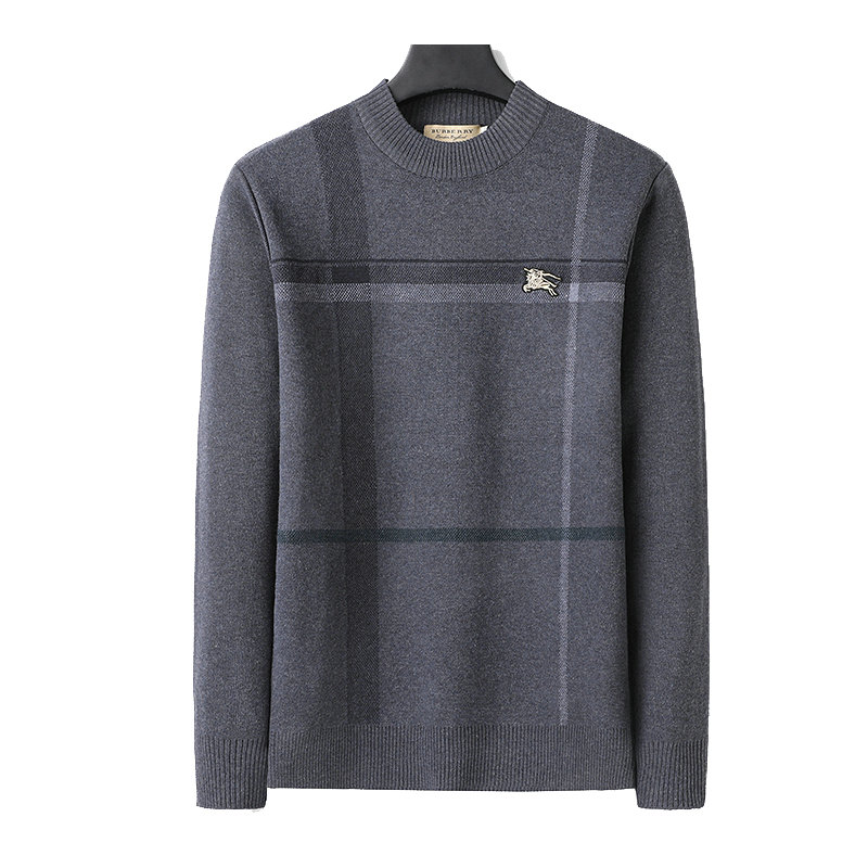 burberry pulls et sweat-shirts pour homme big grid blue